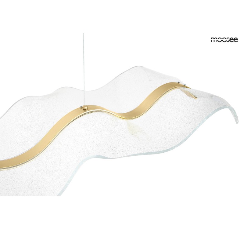 MOOSEE lampa wisząca BREATH 180 złota
