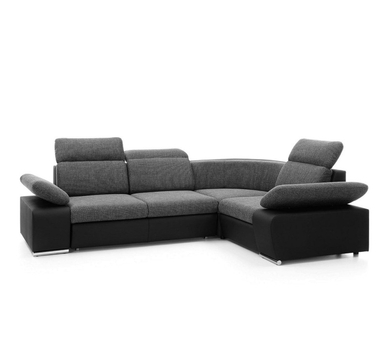 Narożnik CONTINENTAL S z funkcją spania - I grupa tkanin