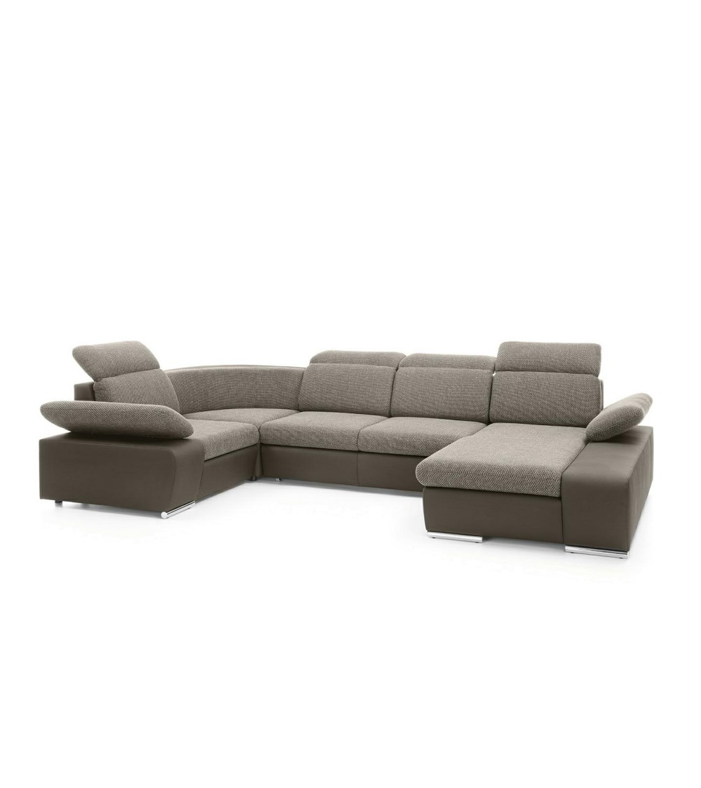 Narożnik CONTINENTAL L z funkcją spania - I grupa tkanin