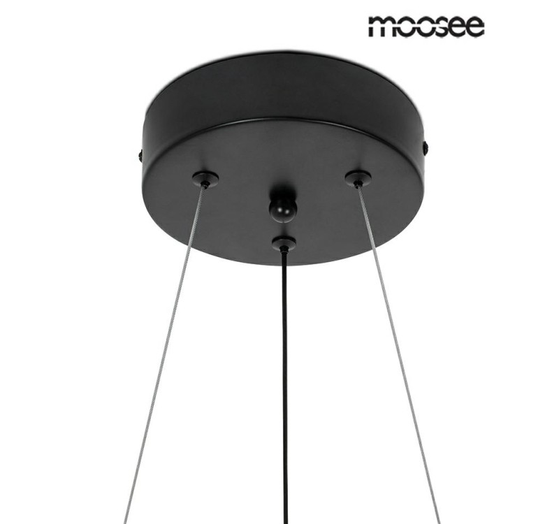 MOOSEE lampa wisząca SERPIENTE 60 czarna