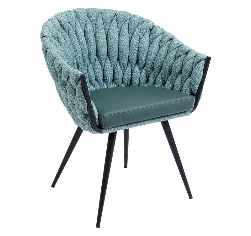 KARE krzesło KNOT niebieskie