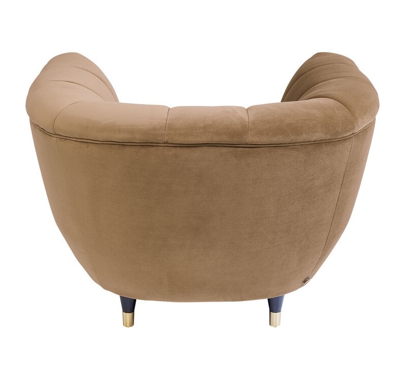 KARE fotel SPECTRA brązowy