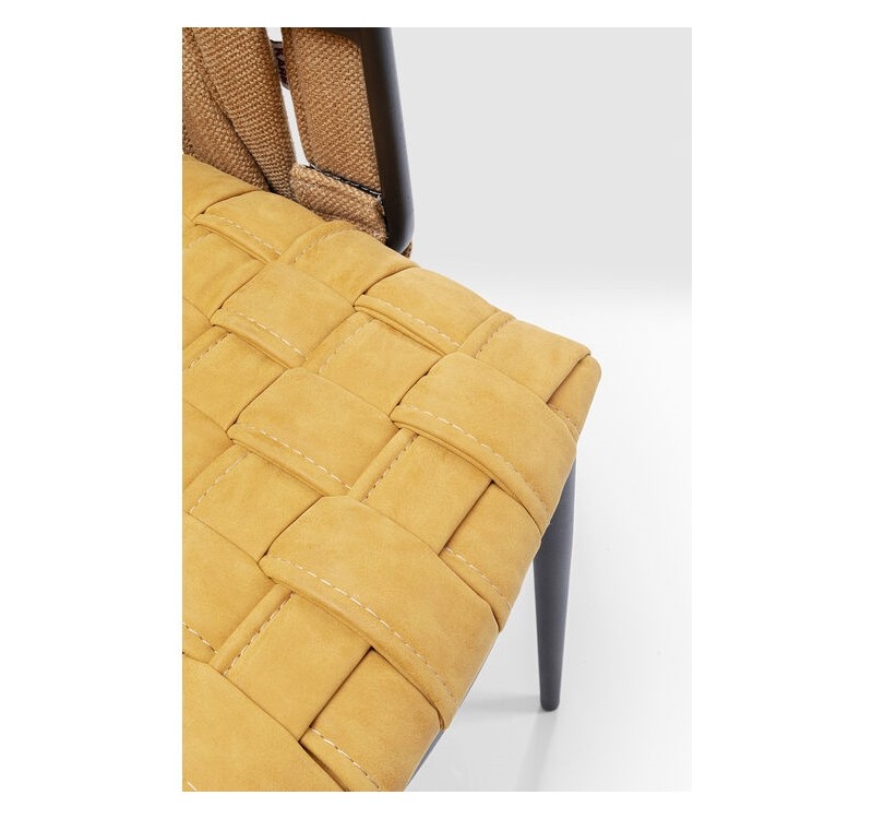 KARE krzesło CHEERIO żółte