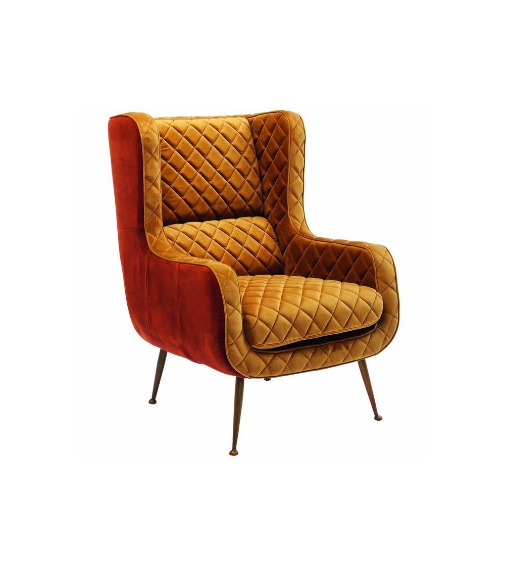 KARE fotel NONNA brązowy