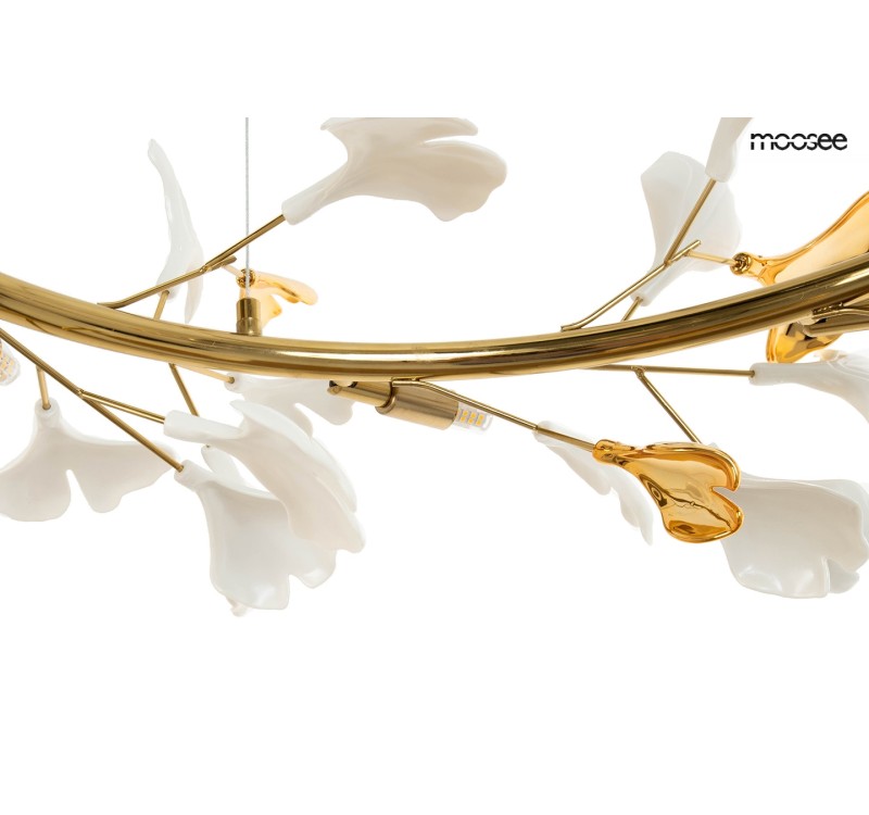 MOOSEE lampa wisząca FLORA 80 PP złota