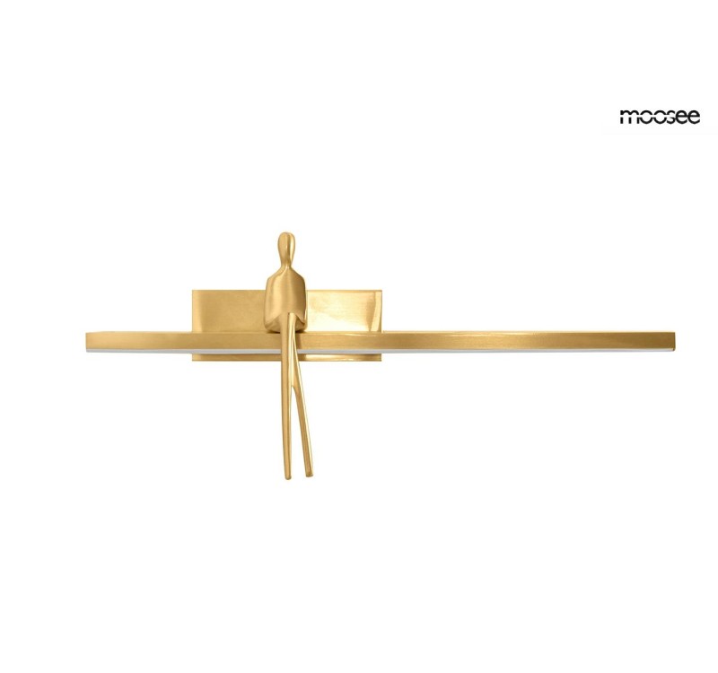MOOSEE lampa ścienna BOY złota