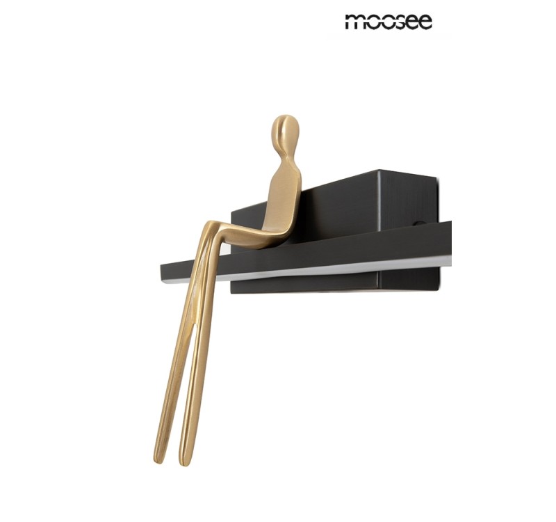 MOOSEE lampa ścienna BOY czarna
