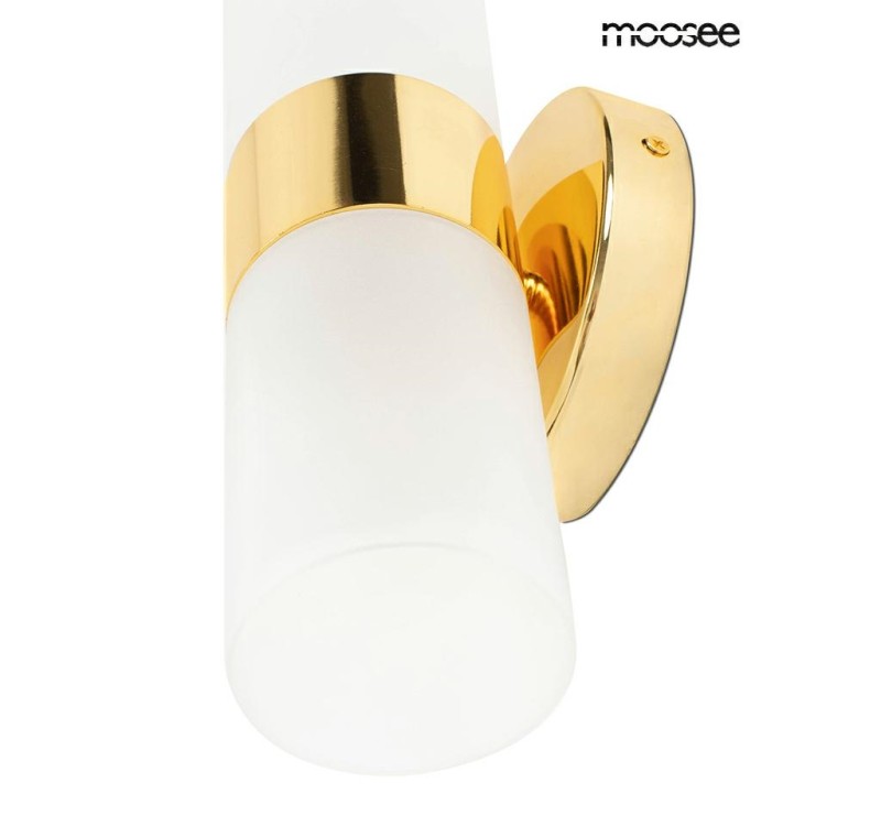 MOOSEE lampa ścienna TUBS złota