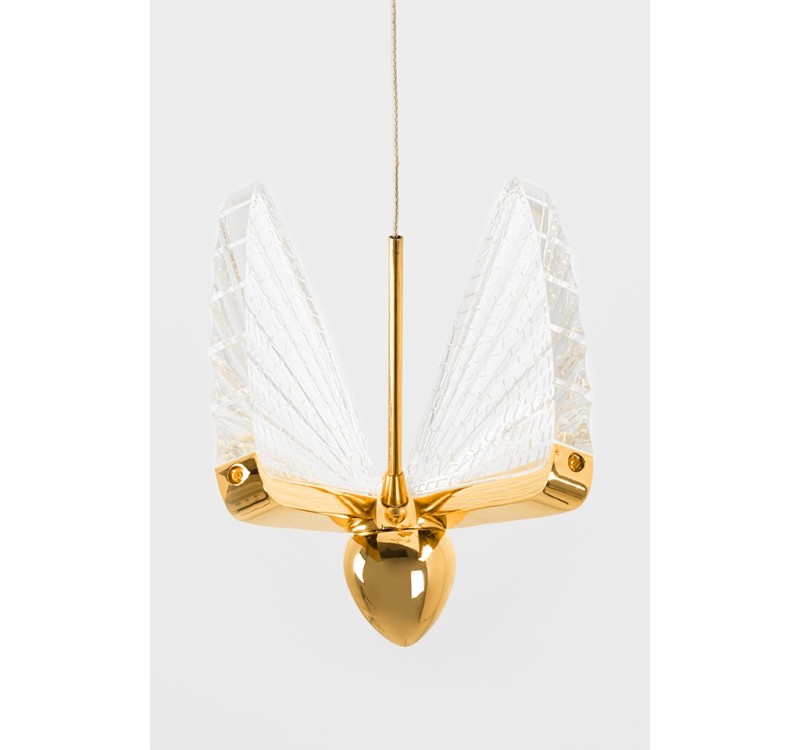 MOOSEE lampa wisząca BUTTERFLY DISC 5     złota