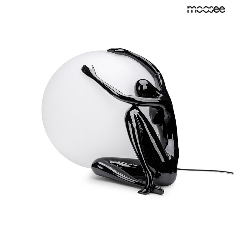 MOOSEE lampa stołowa UOMO 50 czarna