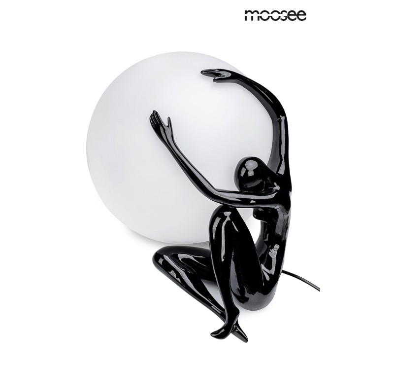 MOOSEE lampa stołowa UOMO 50 czarna
