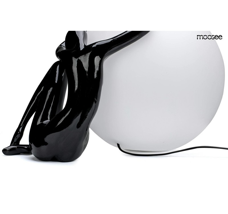 MOOSEE lampa stołowa UOMO 50 czarna