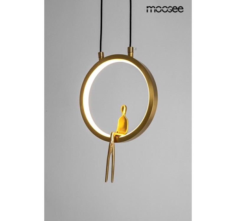 MOOSEE lampa wisząca BOY CIRCLE złota
