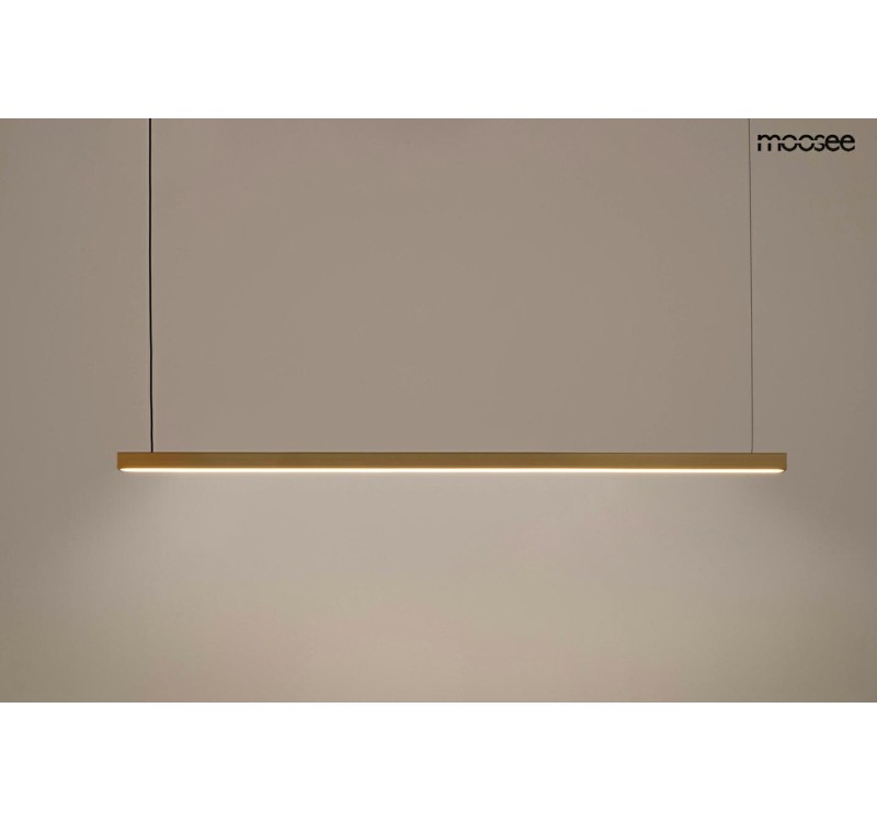 MOOSEE lampa wisząca LINUS 120 złota