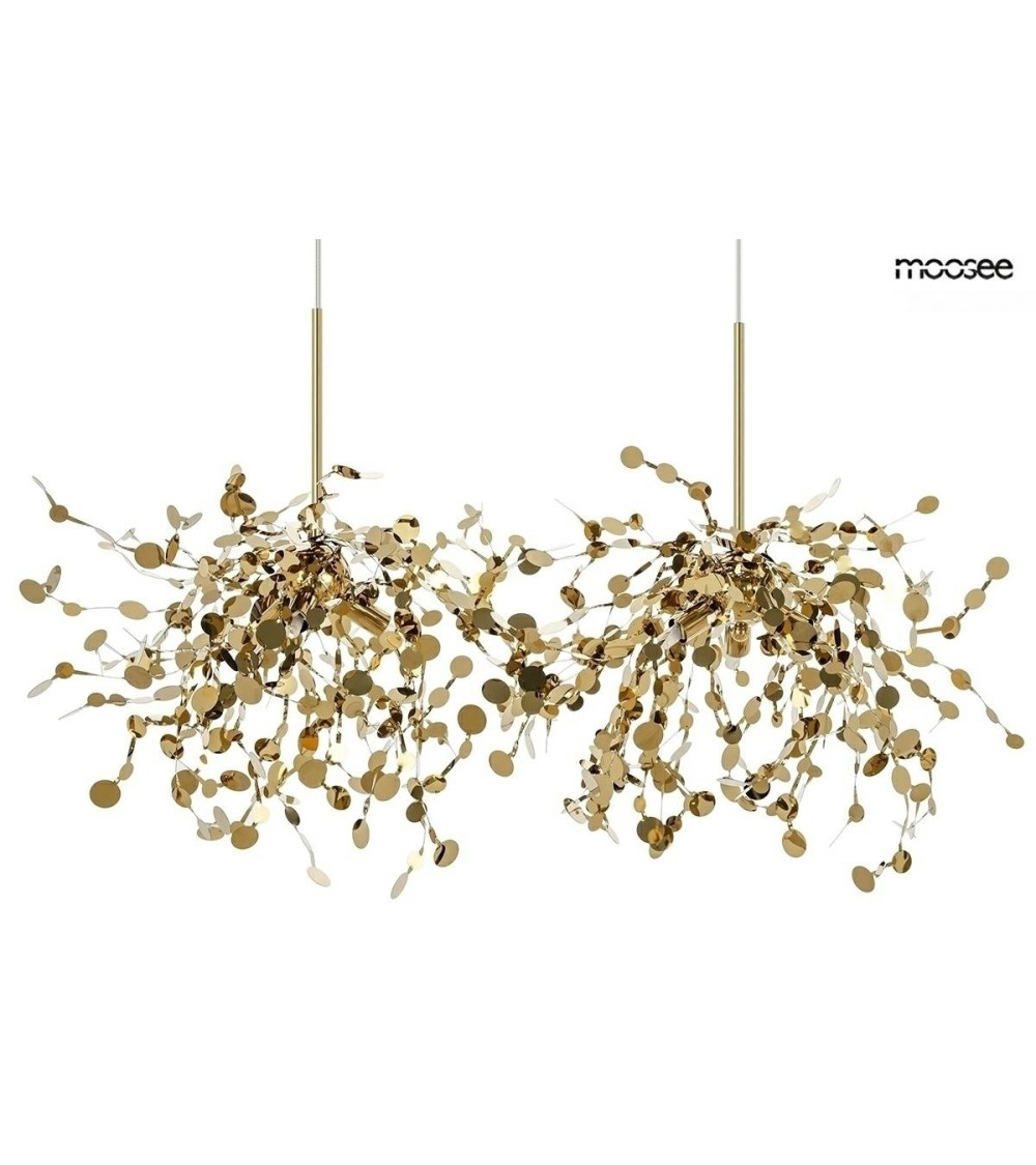 MOOSEE Lampa wisząca MONETE złota -       metal