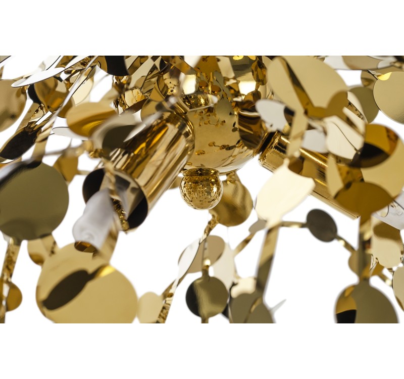 MOOSEE Lampa wisząca MONETE złota -       metal