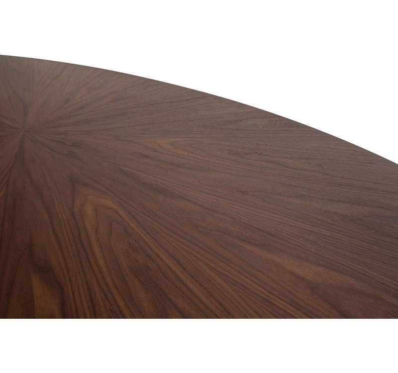 Stół UFO orzech / naturalny fornir