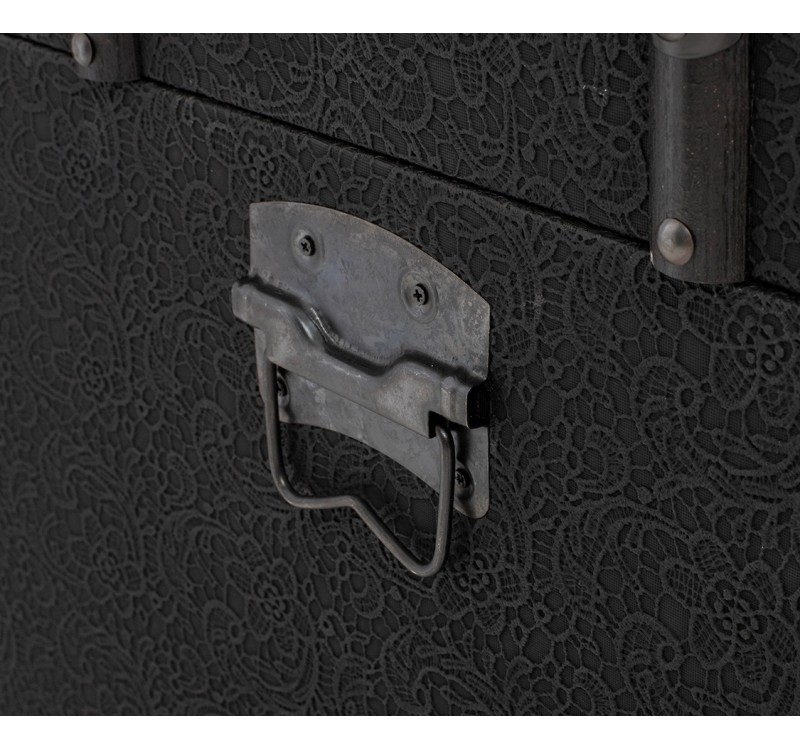 KARE skrzynia VOYAGE L czarna