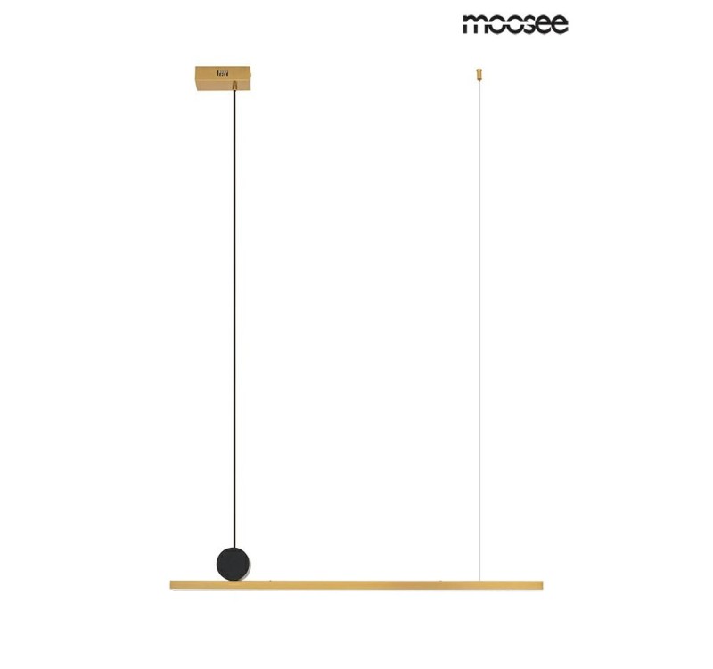 MOOSEE lampa wisząca WAND 80 złota